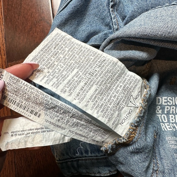 Zara Denim Dress 2-3T - Picture 5 of 6